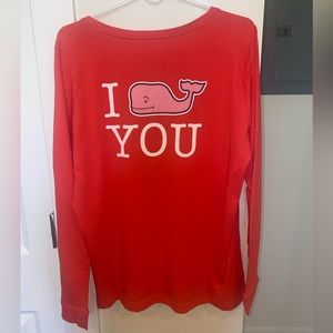 Womens Vineyard Vines Long-sleeve Tshirt